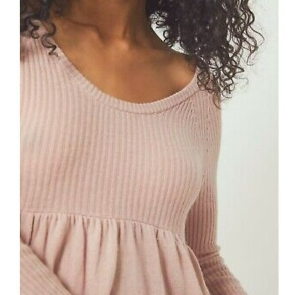 Free People The Luxe Sweater Babydoll Dress Medium - Picture 2 of 10